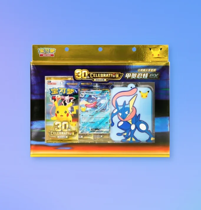 Chinese Pokémon TCG 30th Celebration Card Display Set — Greninja ex