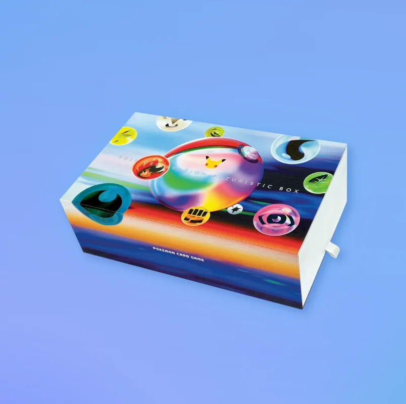 Chinese Pokémon TCG 30th Celebration Colorful Future Gift Box
