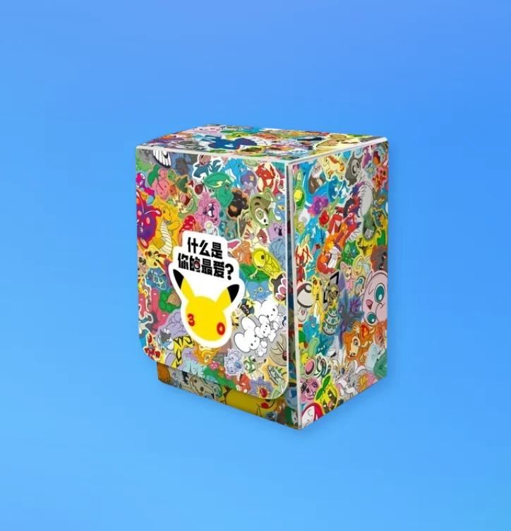 Chinese Pokémon TCG 30th Celebration Deck Storage Box
