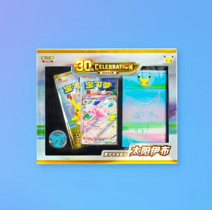 Chinese Pokémon TCG 30th Celebration Deluxe Deck Set — Espeon