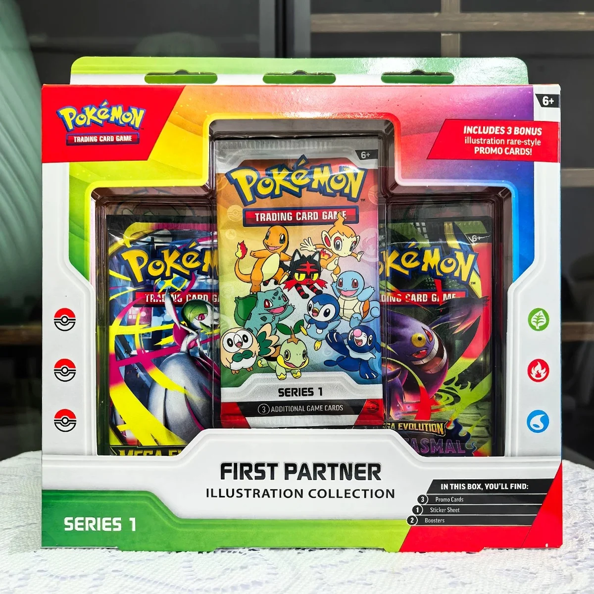 English Pokémon TCG First Partner Illustration Collection — Series 1