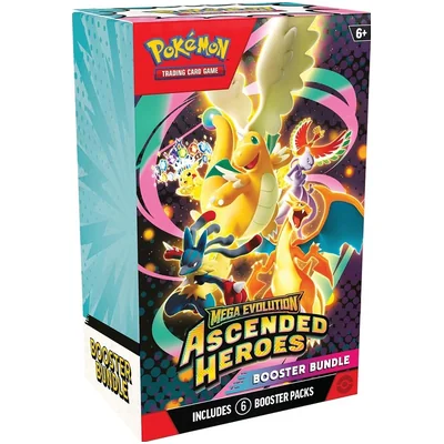 English Pokémon TCG Mega Evolution—Ascended Heroes Booster Bundle
