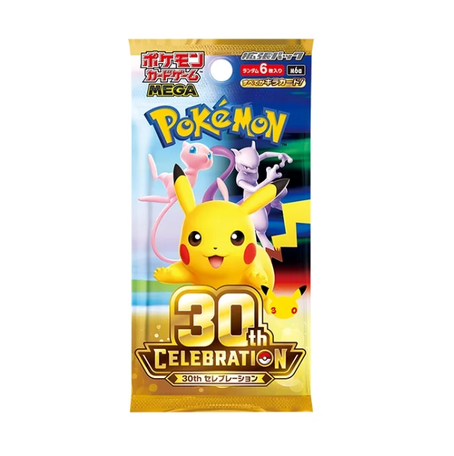 Japanese Pokémon TCG M6a · 30th CELEBRATION Expansion Pack