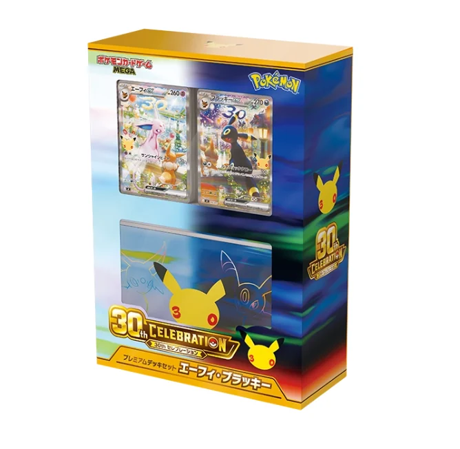 Japanese Pokémon TCG MF · 30th CELEBRATION Premium Deck Set — Espeon & Umbreon